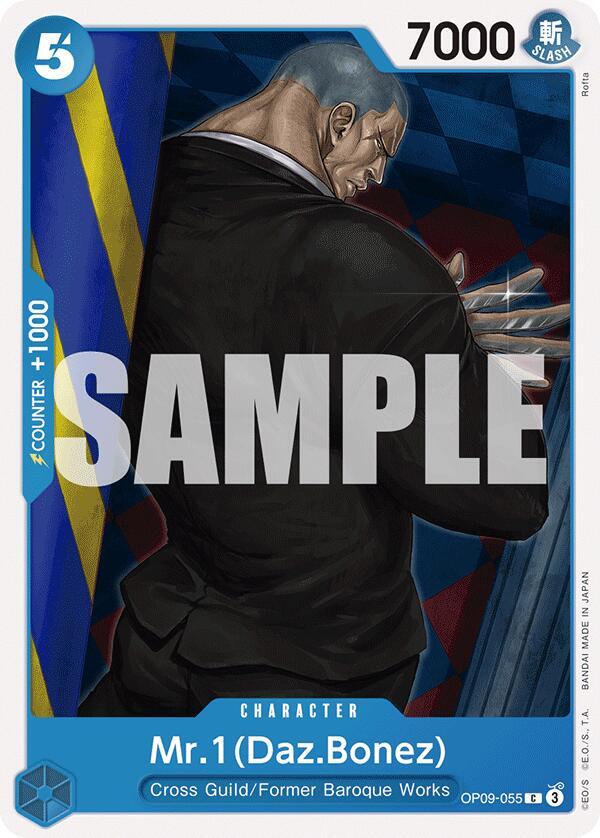 Mr.1(Daz.Bonez) C Emperors in the New World OP09-055 NM