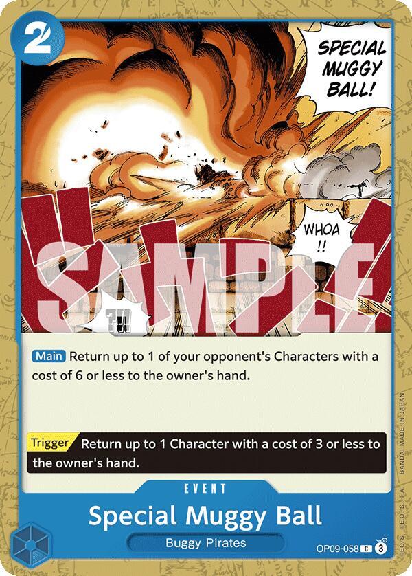 Special Muggy Ball C Emperors in the New World OP09-058 NM