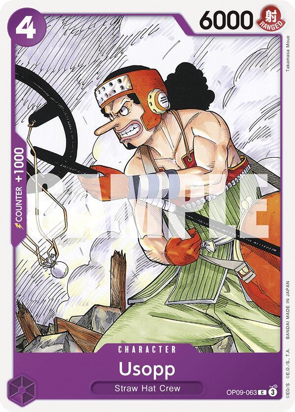 Usopp (063) C Emperors in the New World OP09-063 NM