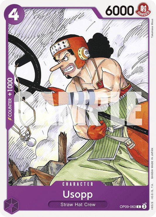 Usopp (063) C Emperors in the New World OP09-063 NM