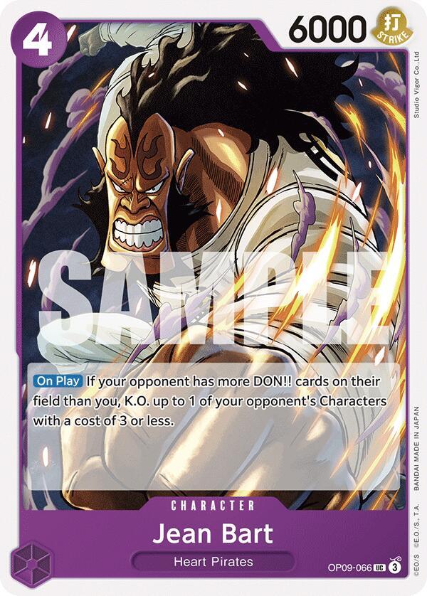 Jean Bart UC Emperors in the New World OP09-066 NM