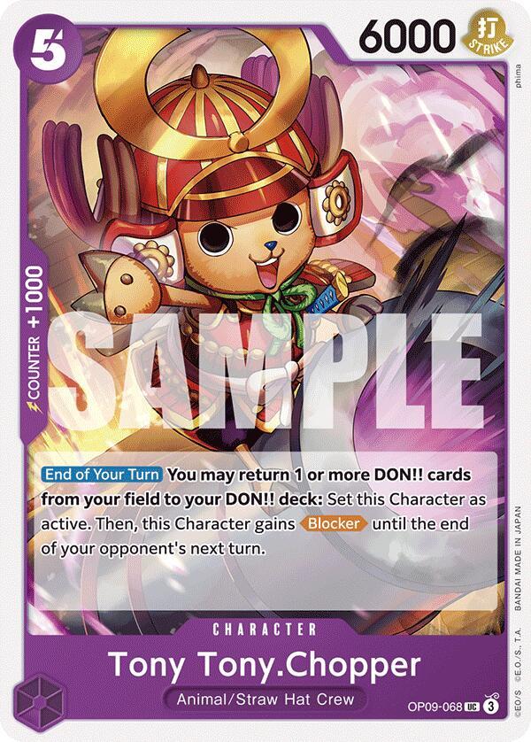Tony Tony.Chopper (068) UC Emperors in the New World OP09-068 NM