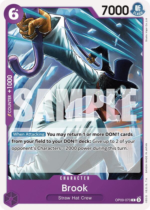Brook (073) C Emperors in the New World OP09-073 NM