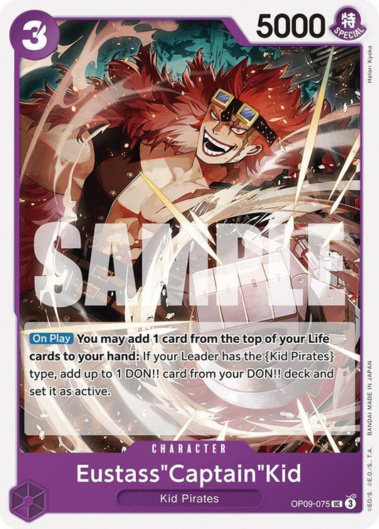 Eustass"Captain"Kid UC Emperors in the New World OP09-075 NM