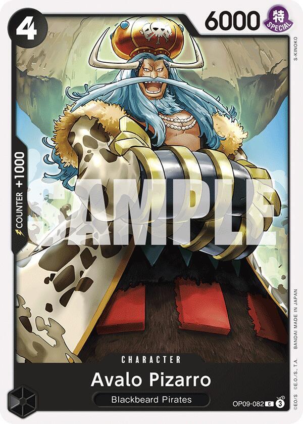 Avalo Pizarro C Emperors in the New World OP09-082 NM