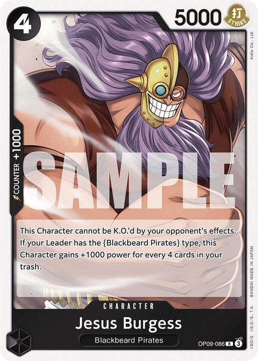 Jesus Burgess R Emperors in the New World OP09-086 NM