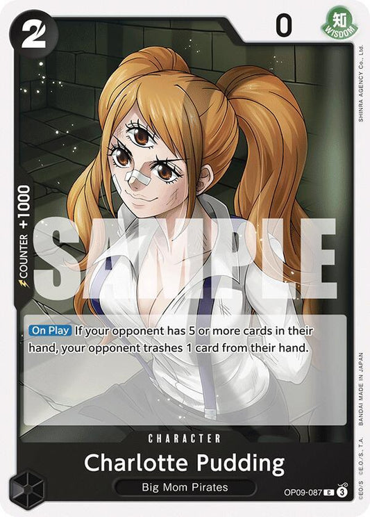Charlotte Pudding C Emperors in the New World OP09-087 NM