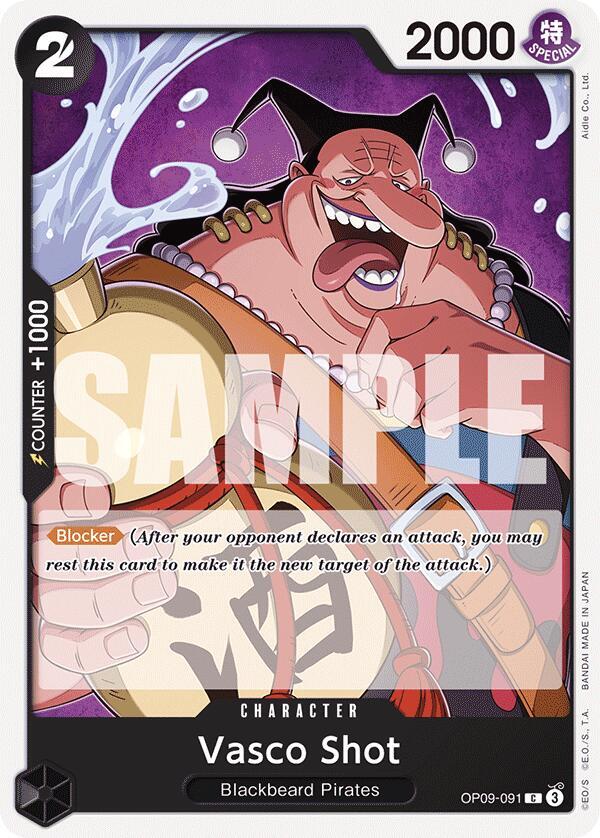 Vasco Shot C Emperors in the New World OP09-091 NM