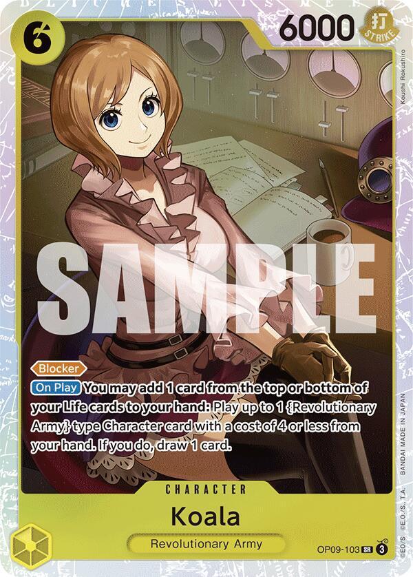 Koala SR Emperors in the New World OP09-103 NM