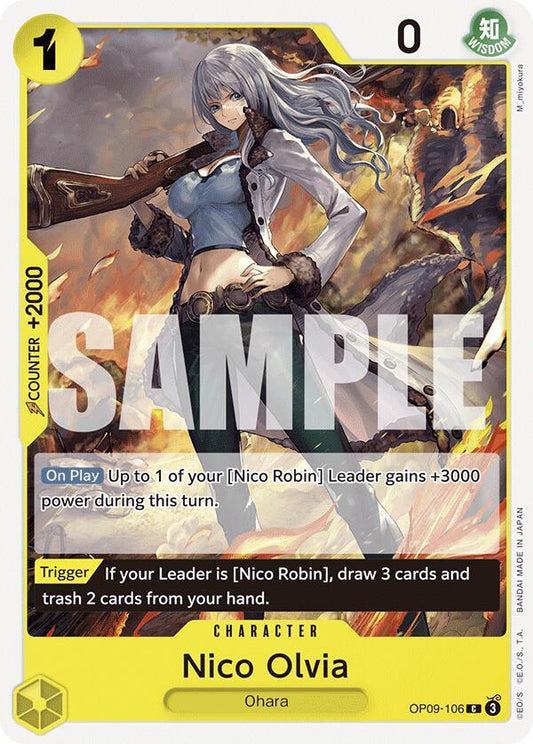 Nico Olvia C Emperors in the New World OP09-106 NM