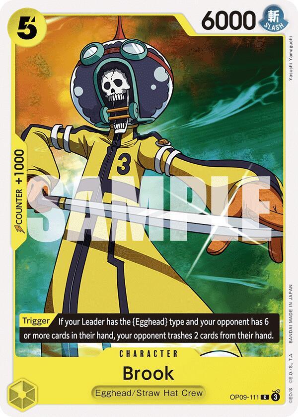 Brook (111) C Emperors in the New World OP09-111 NM