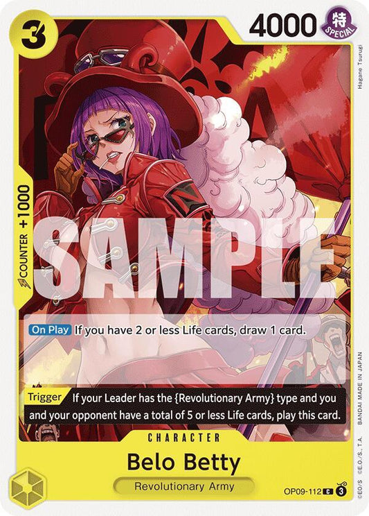 Belo Betty C Emperors in the New World OP09-112 NM