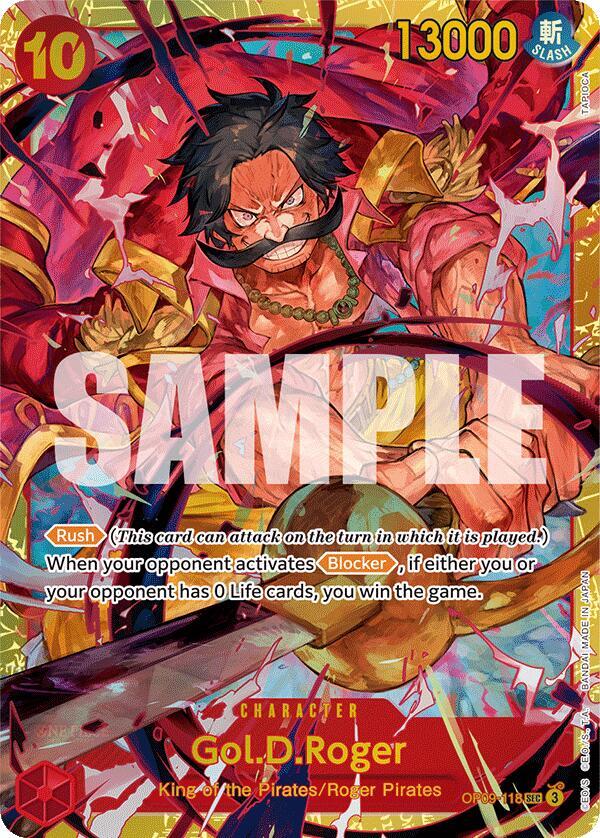 Gol.D.Roger SEC Emperors in the New World OP09-118 NM