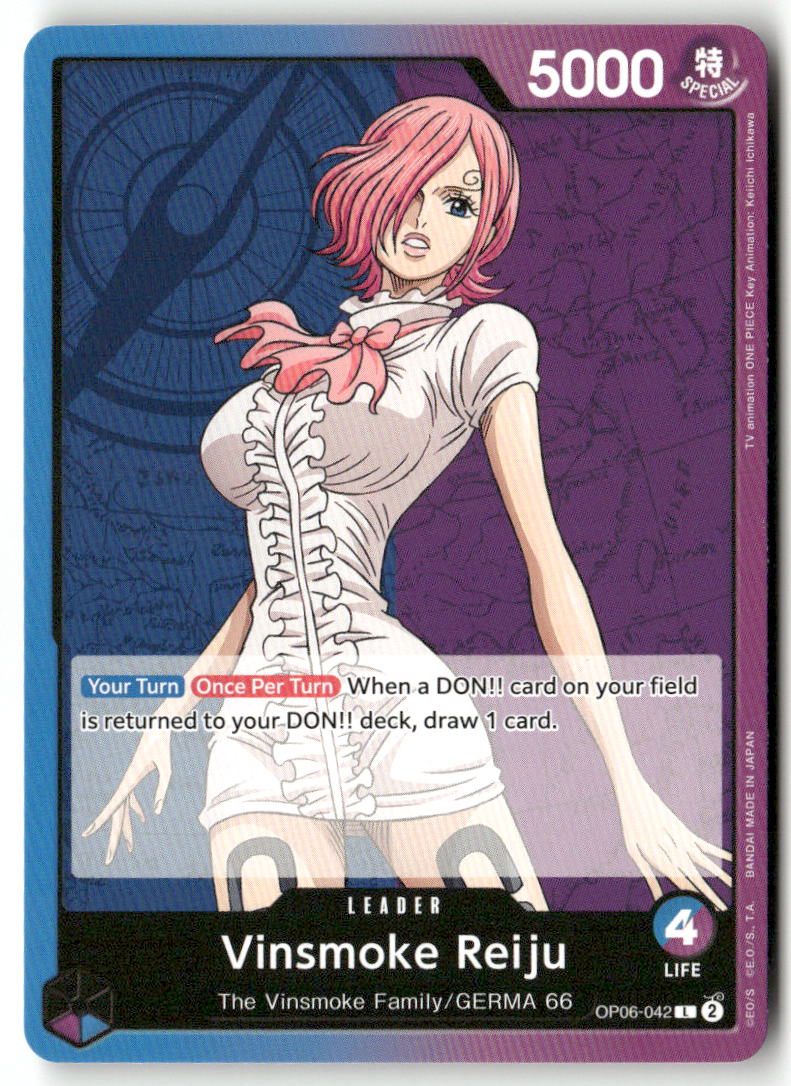 Vinsmoke Reiju (042) L Wings of the Captain OP06-042 NM
