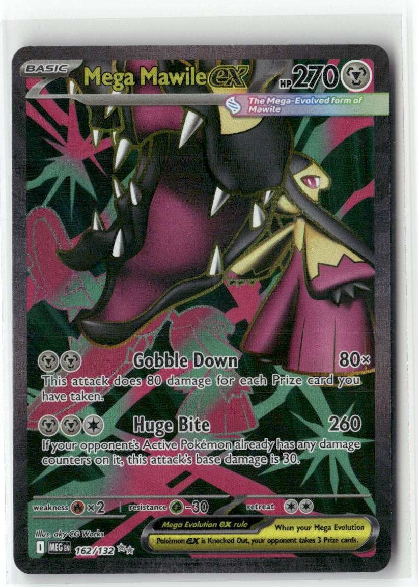 Mega Mawile ex Ultra Rare ME01: Mega Evolution 162/132 NM