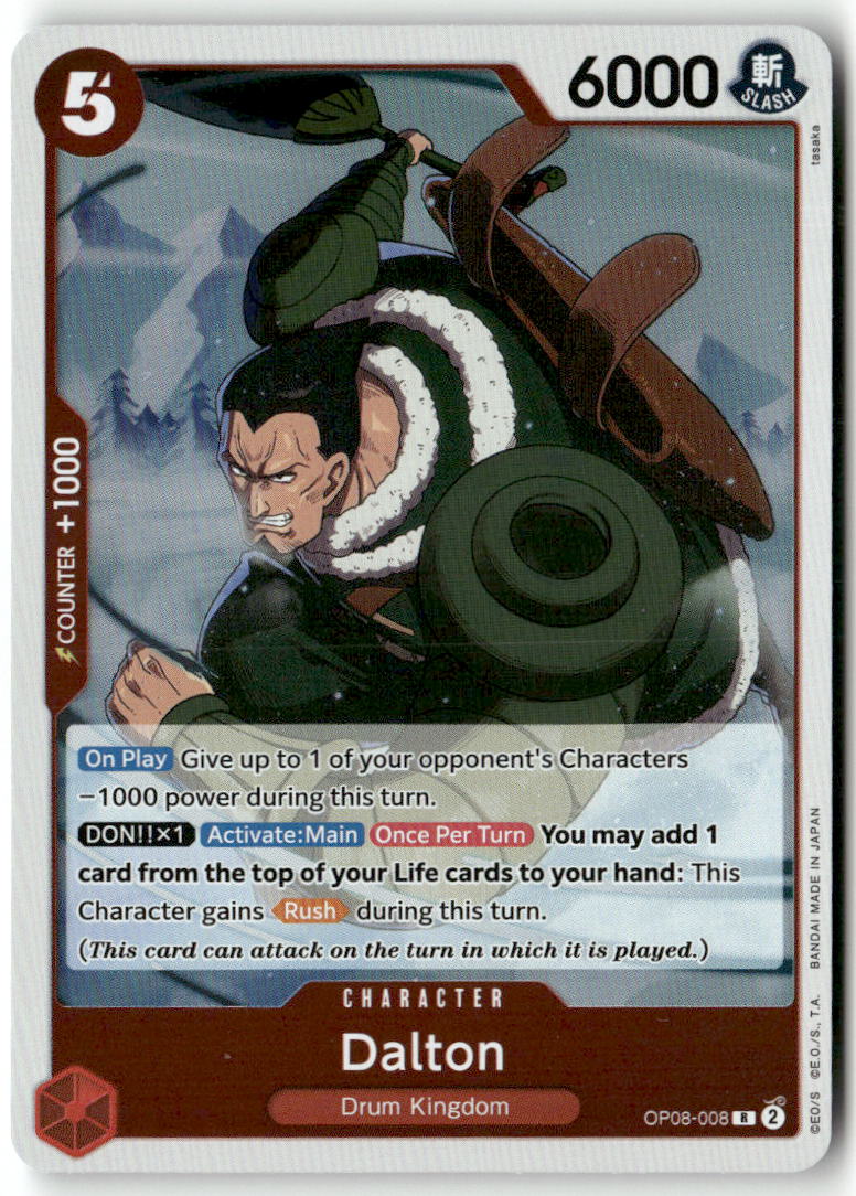 Dalton R Two Legends OP08-008 NM