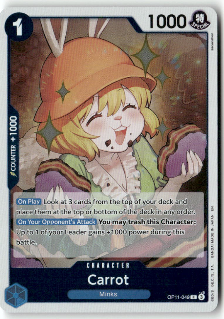 Carrot R A Fist of Divine Speed OP11-049 NM
