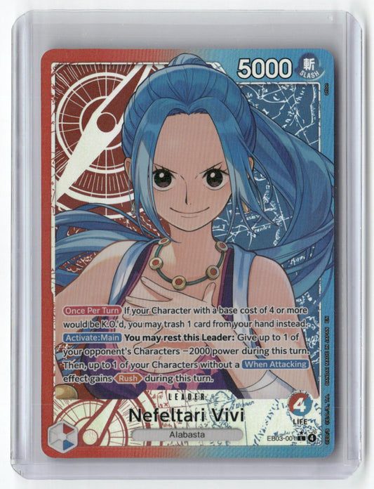 Nefeltari Vivi (001) (Alternate Art) L Extra Booster: One Piece Heroines Edition EB03-001 NM