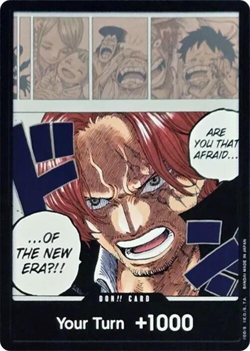 DON!! Card (Alternate Art) DON!! Emperors in the New World NM