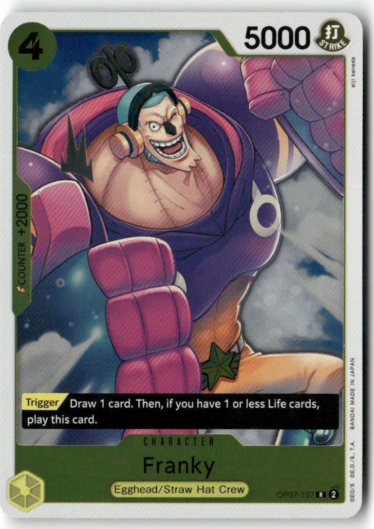 Franky -  (Reprint) R Premium Booster -The Best- Vol. 2 OP07-107 NM