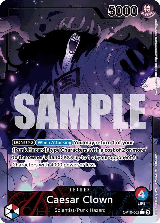 Caesar Clown (002) (Parallel) L Royal Blood OP10-002 NM
