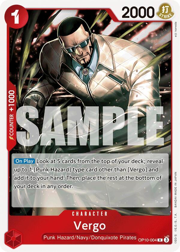 Vergo R Royal Blood OP10-004 NM