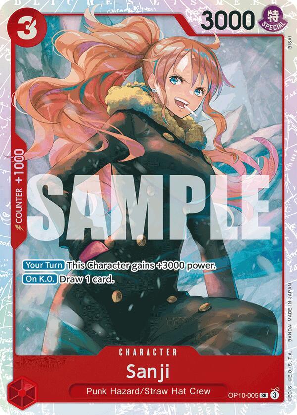 Sanji SR Royal Blood OP10-005 NM