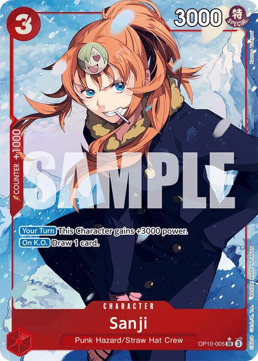 Sanji (Parallel) SR Royal Blood OP10-005 NM