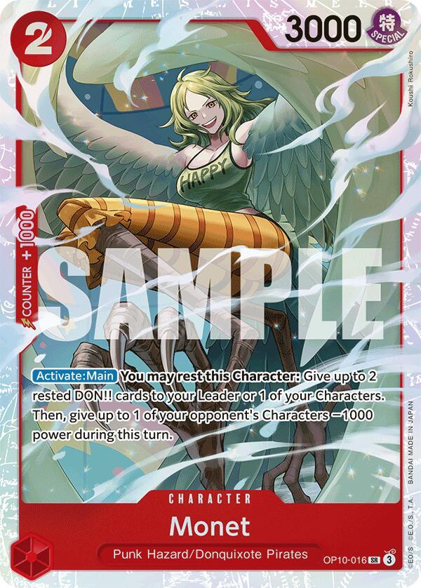 Monet SR Royal Blood OP10-016 NM