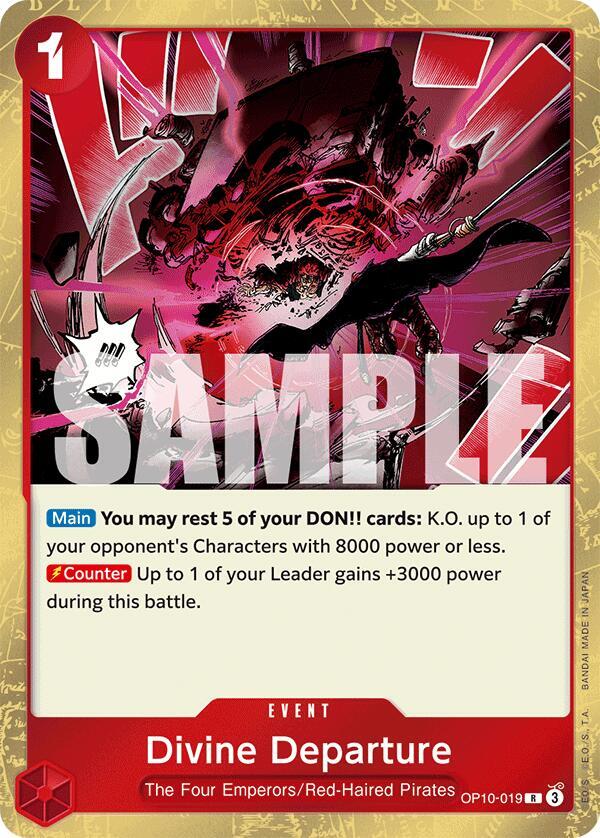 Divine Departure R Royal Blood OP10-019 NM
