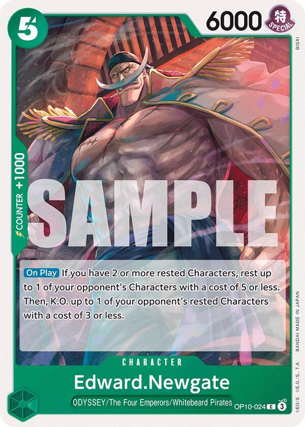 Edward.Newgate C Royal Blood OP10-024 NM
