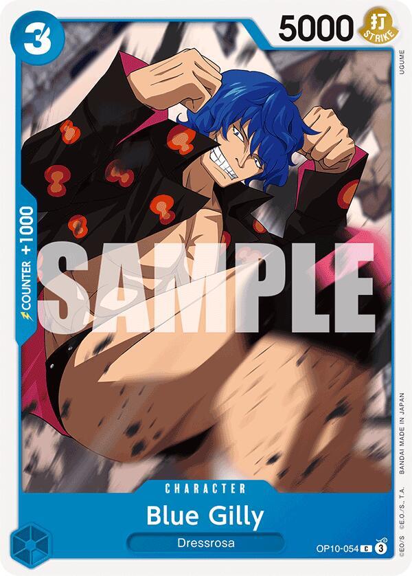 Blue Gilly C Royal Blood OP10-054 NM