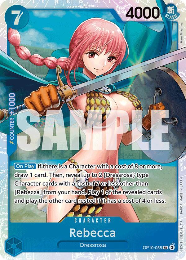 Rebecca SR Royal Blood OP10-058 NM