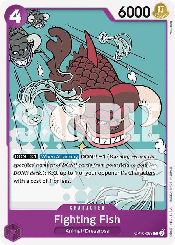 Fighting Fish C Royal Blood OP10-069 NM