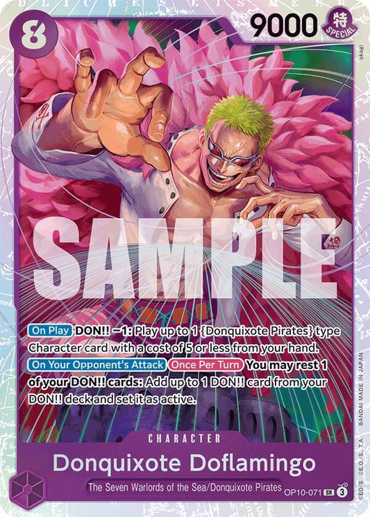 Donquixote Doflamingo SR Royal Blood OP10-071 NM