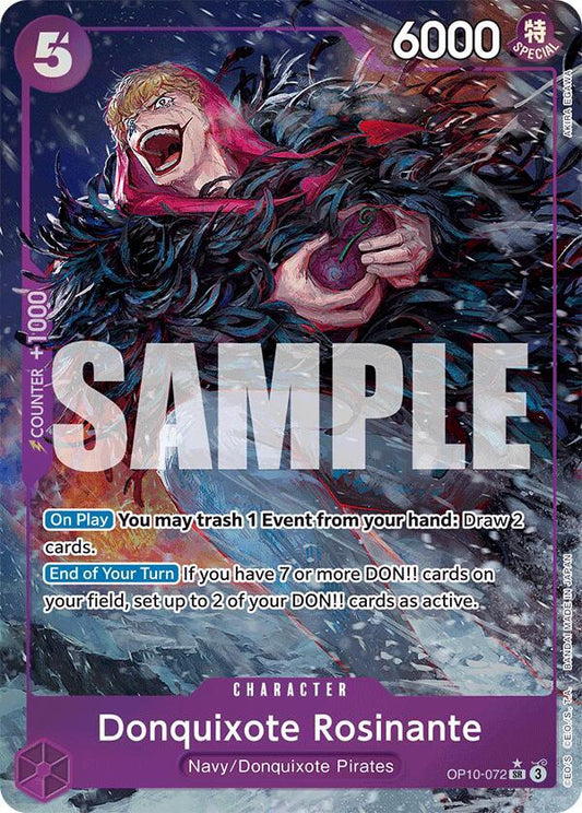 Donquixote Rosinante (Parallel) SR Royal Blood OP10-072 NM