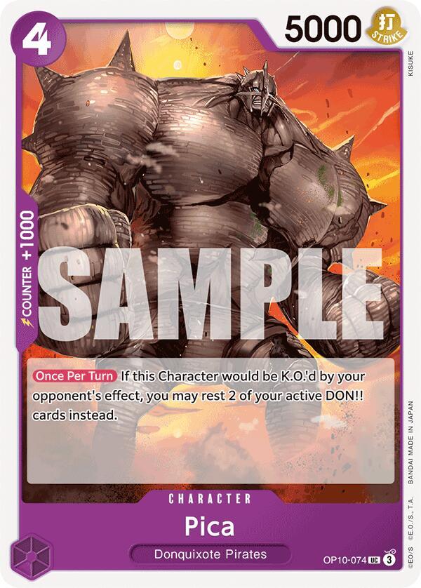 Pica UC Royal Blood OP10-074 NM