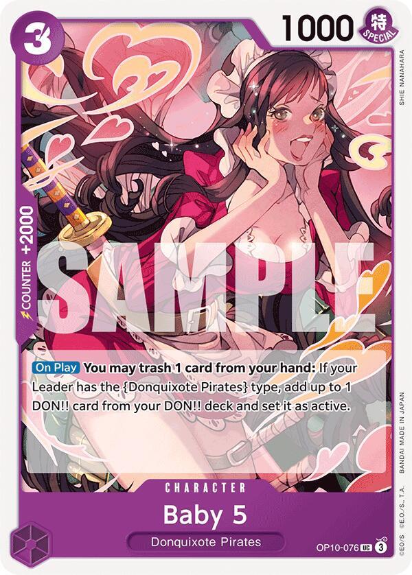 Baby 5 UC Royal Blood OP10-076 NM