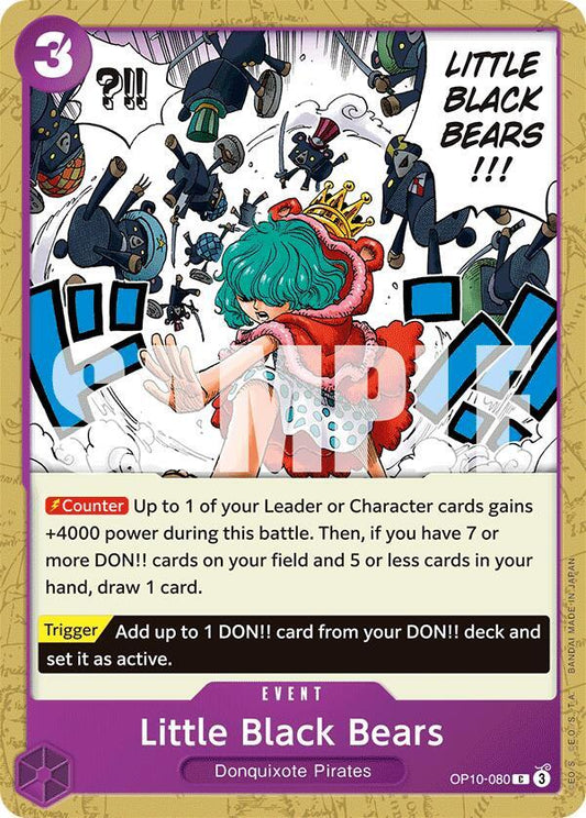 Little Black Bears C Royal Blood OP10-080 NM