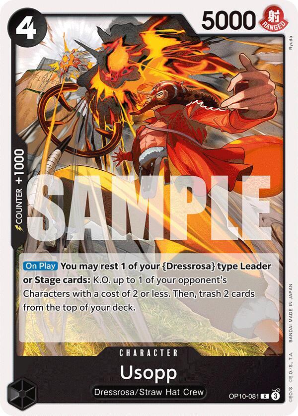 Usopp (081) C Royal Blood OP10-081 NM