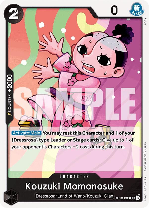 Kouzuki Momonosuke (083) UC Royal Blood OP10-083 NM