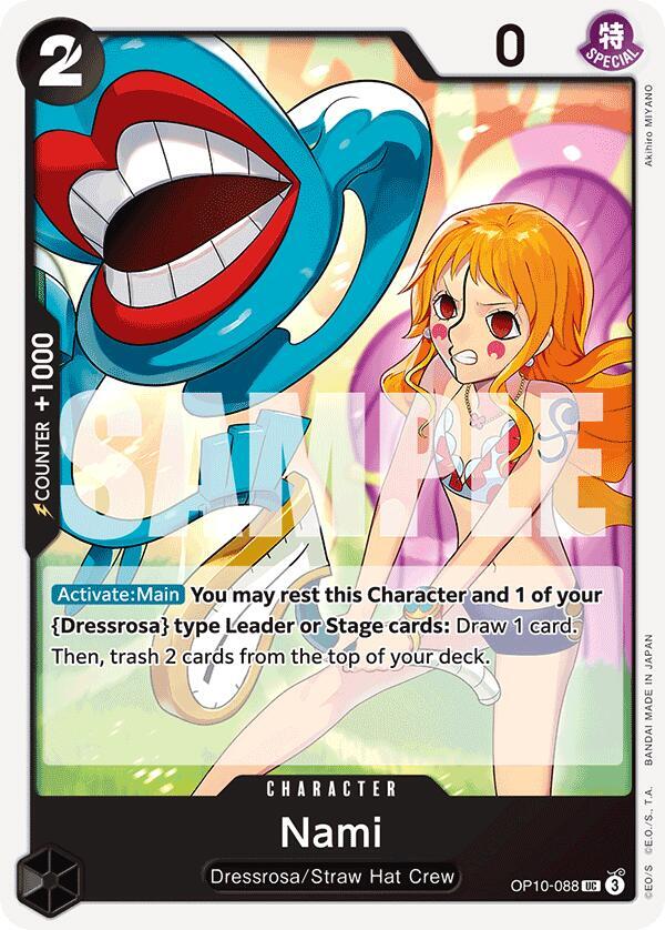 Nami (088) UC Royal Blood OP10-088 NM