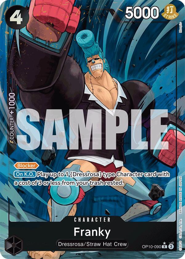 Franky (090) (Parallel) R Royal Blood OP10-090 NM