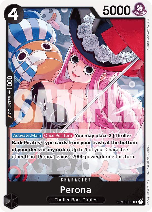 Perona (092) C Royal Blood OP10-092 NM