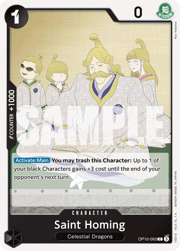 Saint Homing C Royal Blood OP10-093 NM
