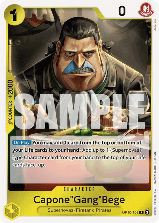 Capone"Gang"Bege R Royal Blood OP10-103 NM