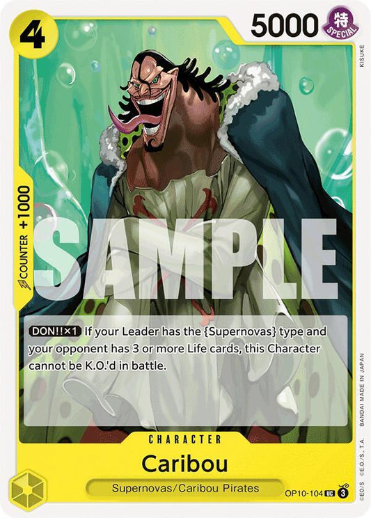 Caribou UC Royal Blood OP10-104 NM