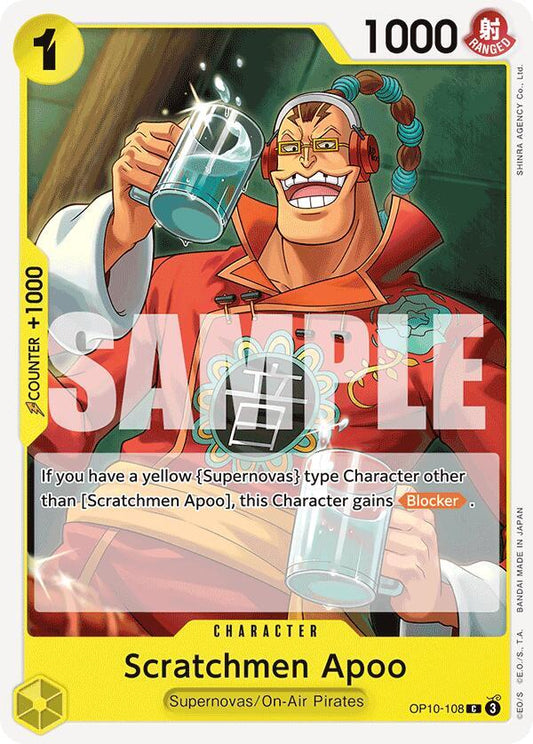 Scratchmen Apoo C Royal Blood OP10-108 NM