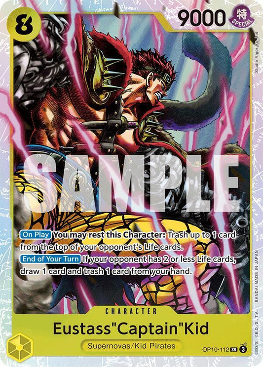Eustass"Captain"Kid (112) SR Royal Blood OP10-112 NM