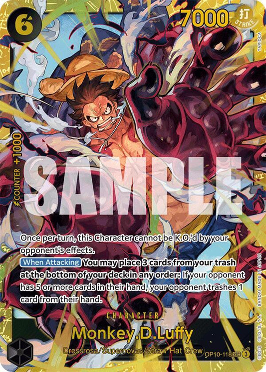 Monkey.D.Luffy (118) SEC Royal Blood OP10-118 NM